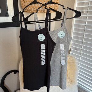 NWT Duluth Women's No-Yank Shelf Bra Cami Bundle - Womens XS